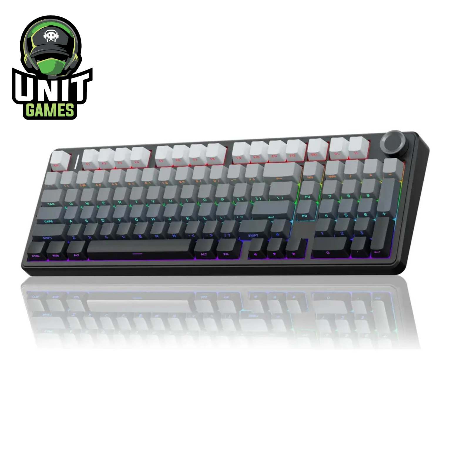 Teclado Mecanico Inalambrico AULA F99 Pro Black Degrade Star Vector ...