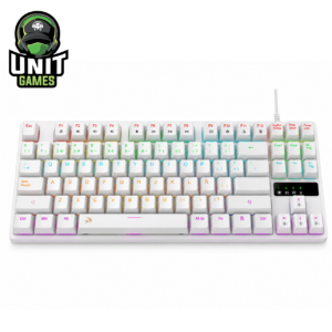 Teclado Mecanico NETMAK NM-SKILL-W 80% White