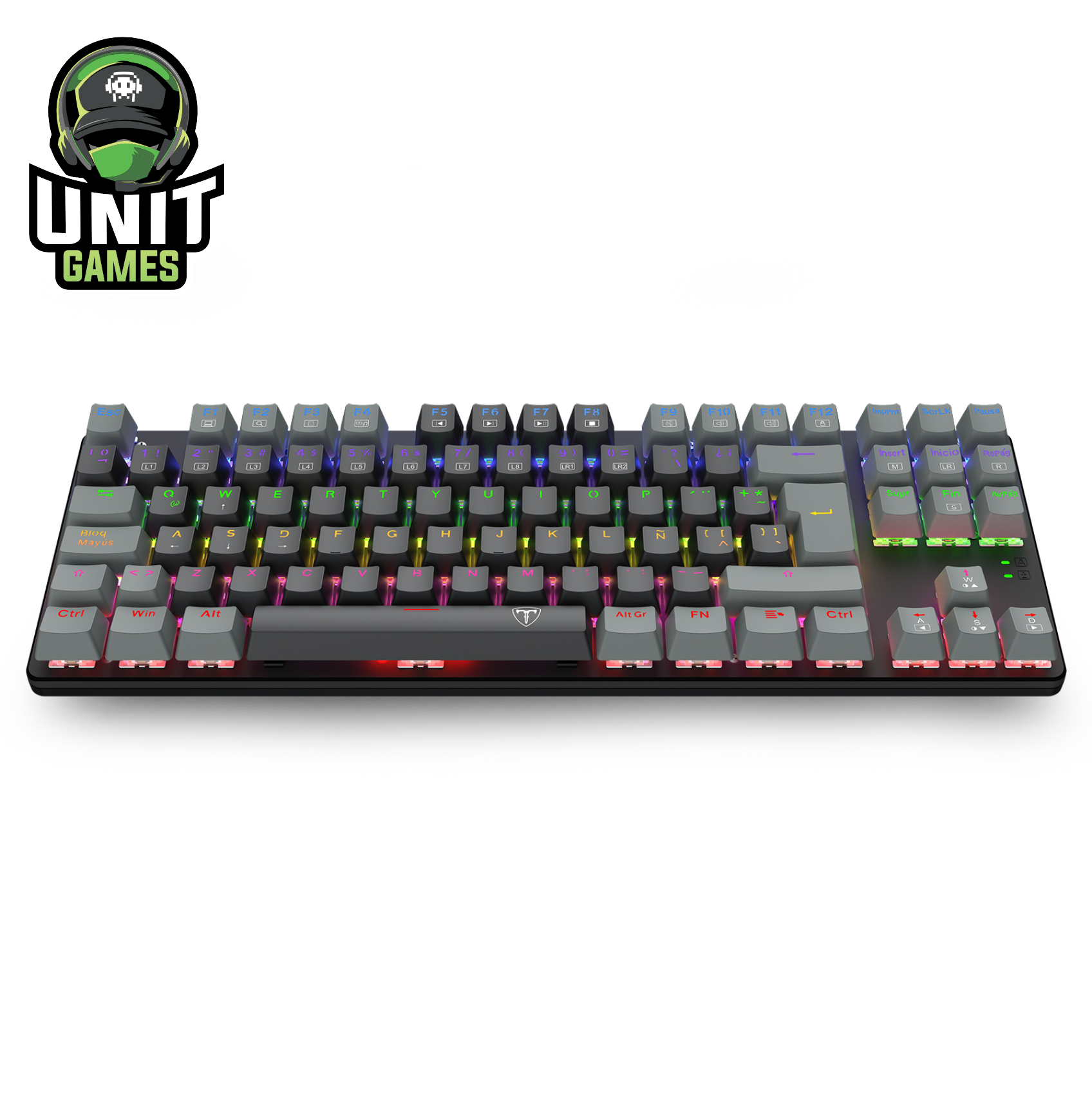 Teclado Mecanico T-DAGGER Naxos Black / Grey