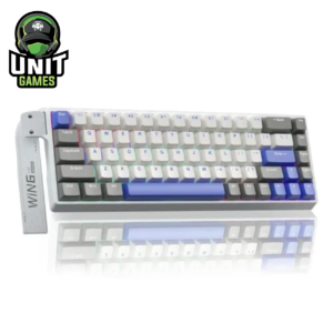 Teclado Magnetico AULA Win68HE Max White/Gray/Blue 8Khz
