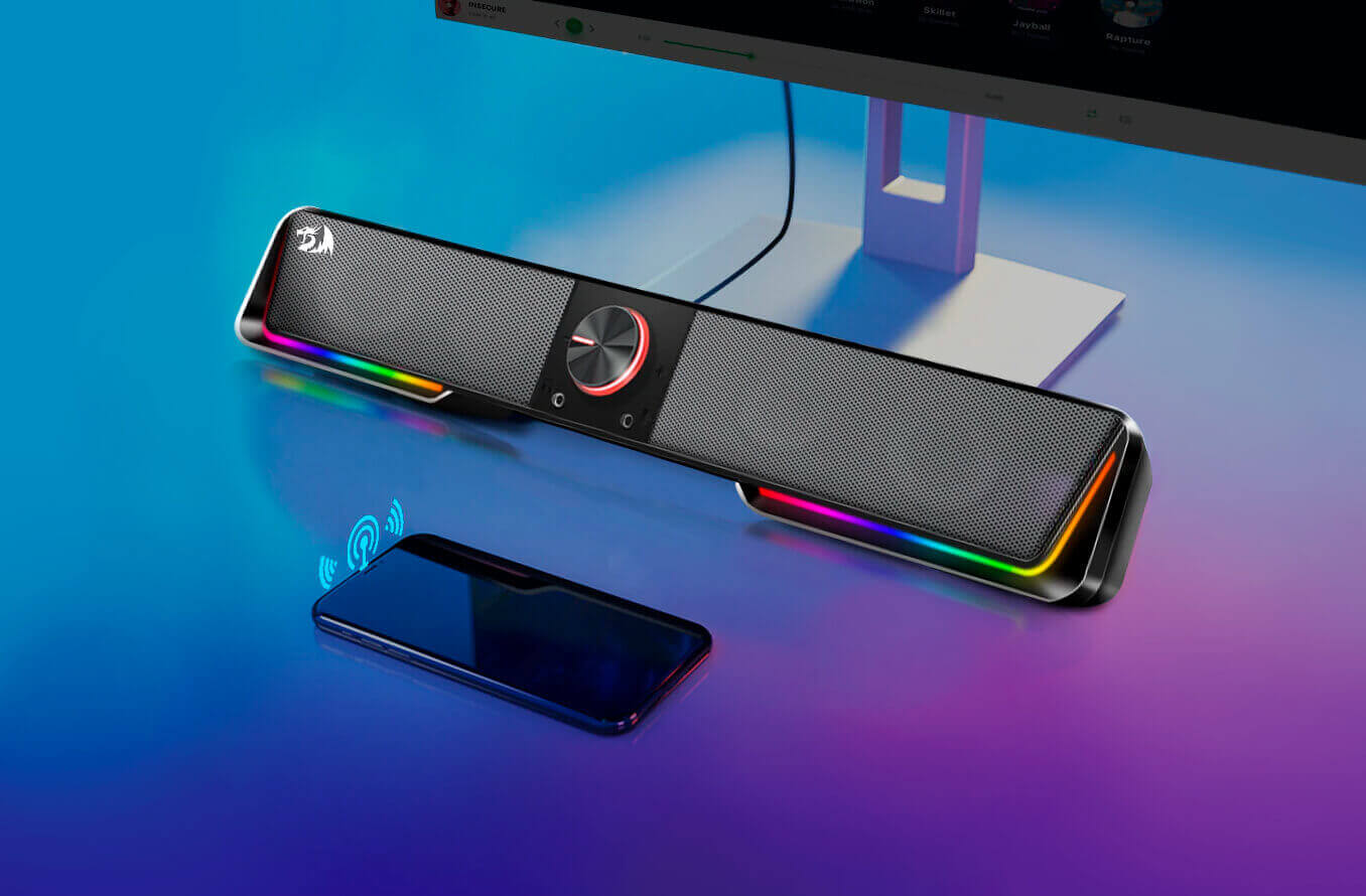 Parlante Barra de Sonido REDRAGON Darknet - Imagen 3