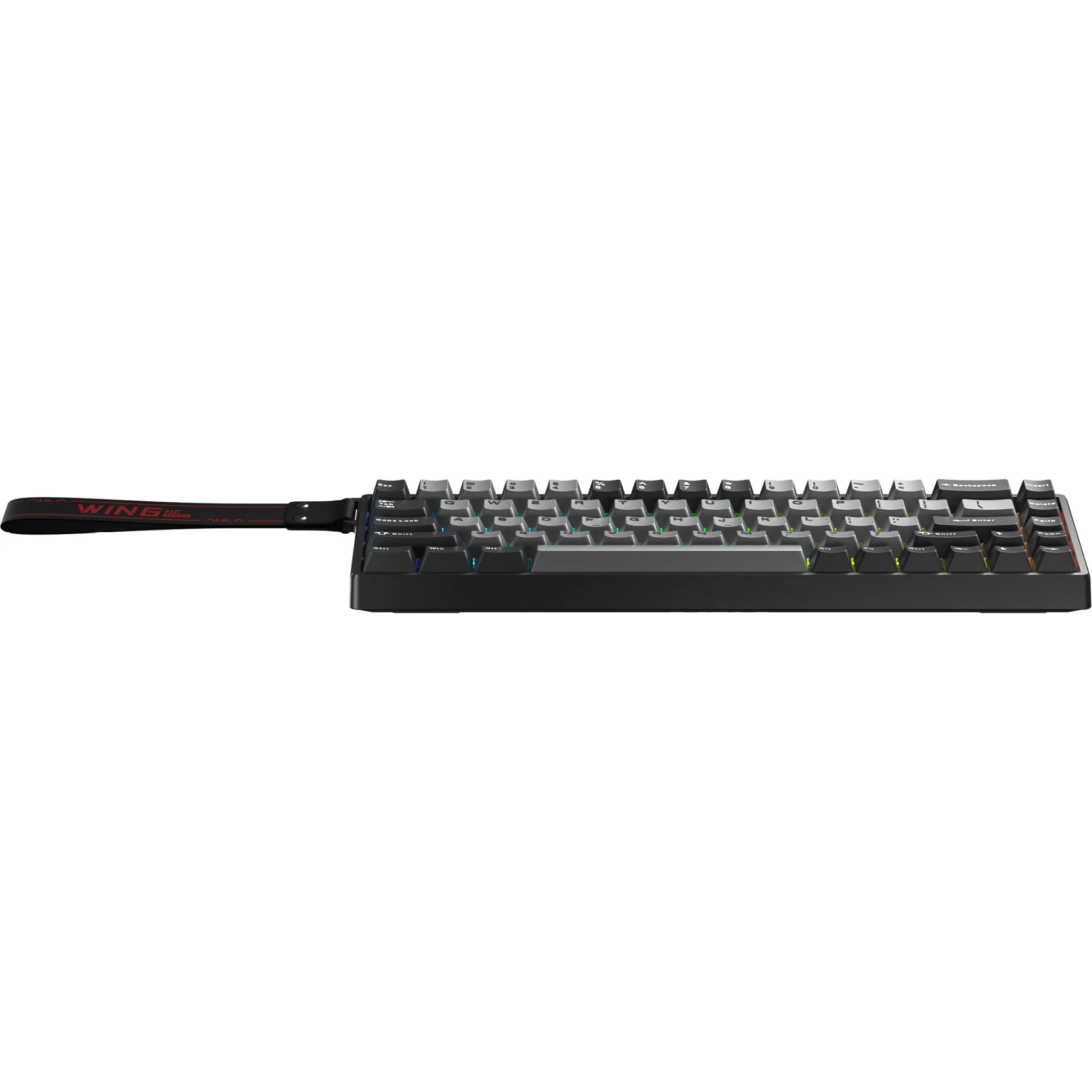 Teclado Mecanico AULA Win68HE Pro Light Grey/Dark Grey - Imagen 3