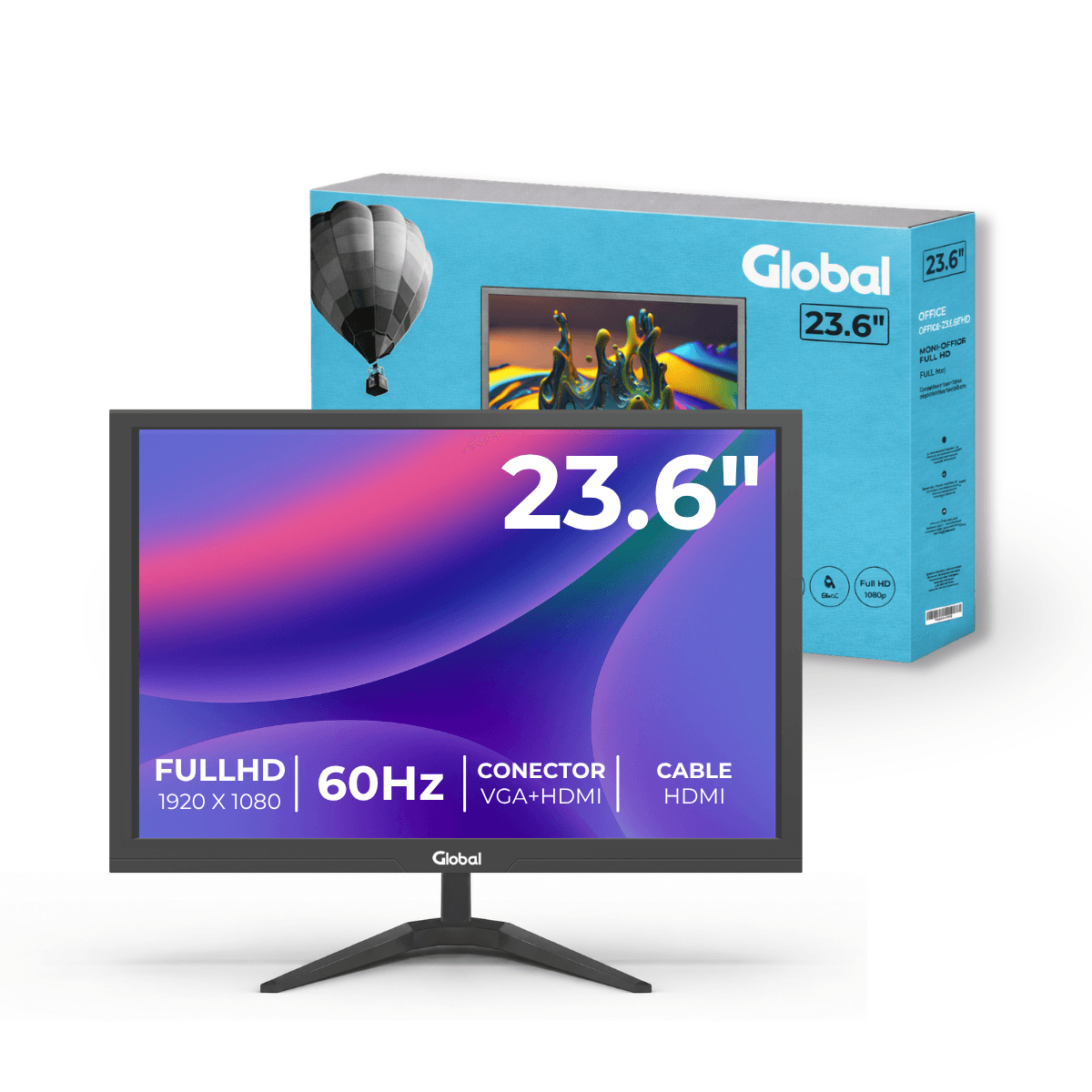 Monitor GLOBAL Moni-Office 23.6" - Imagen 2