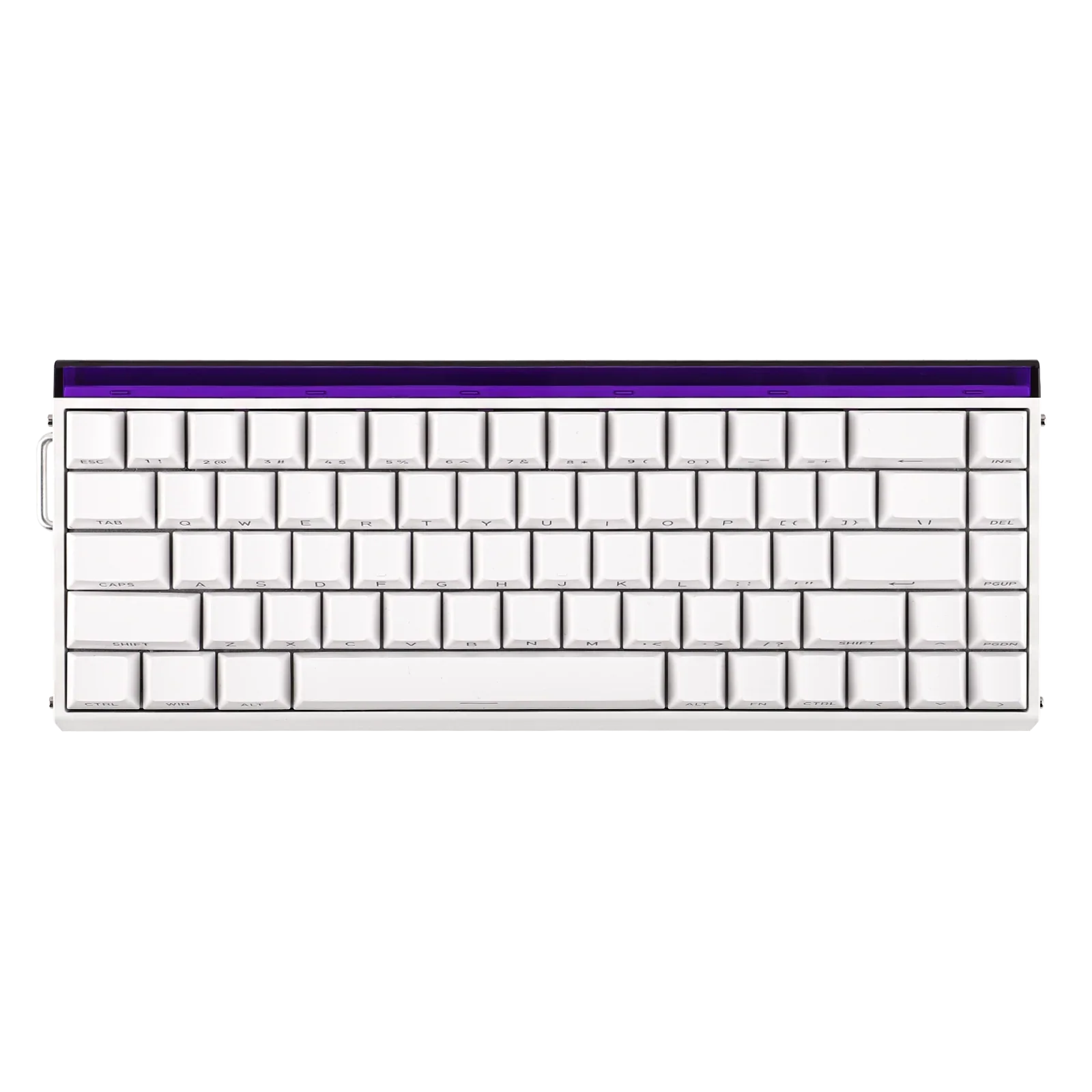 Teclado Magnetico AULA Hero 68HE White Sideprint - Imagen 2