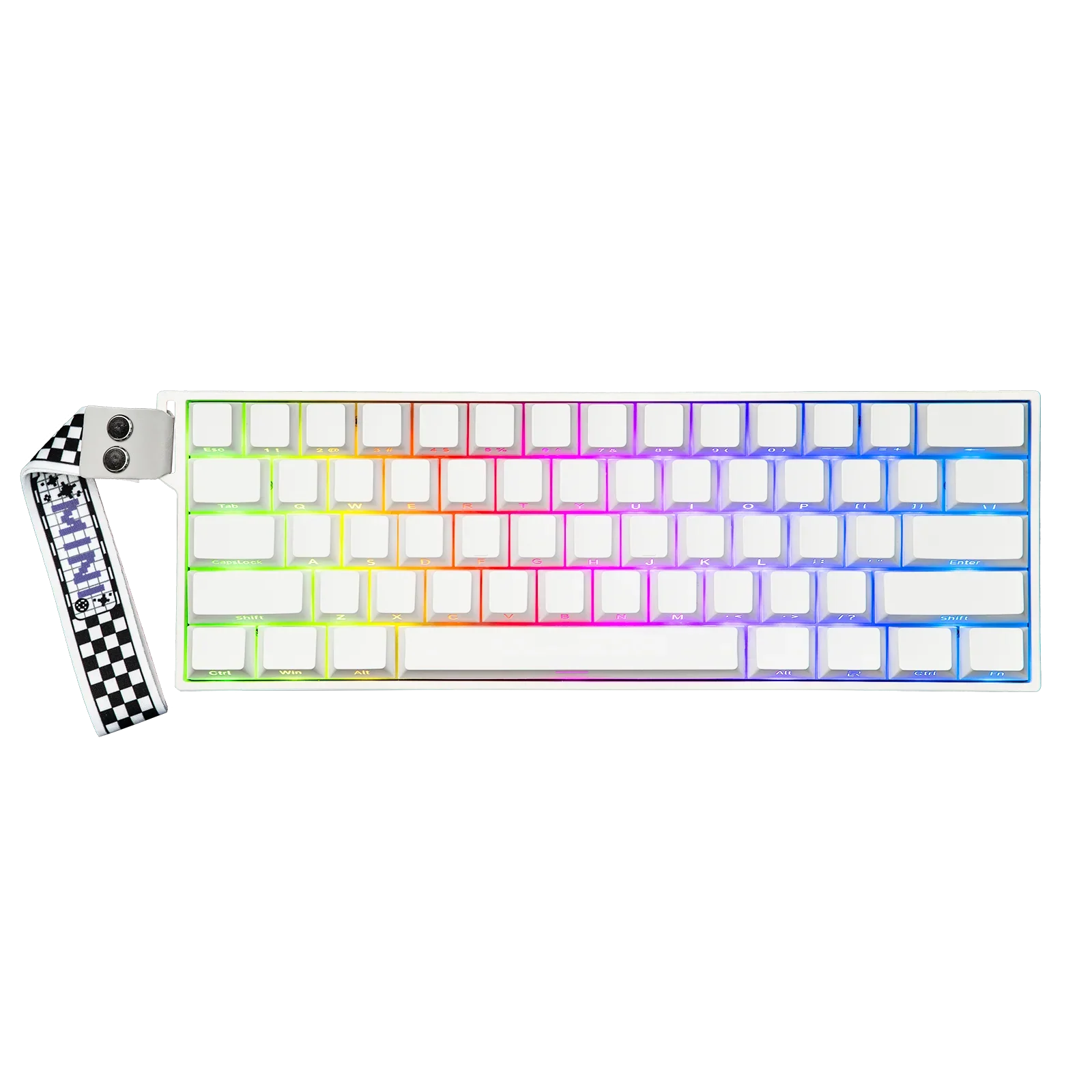Teclado Magnetico AULA Mini60HE Pro White - Imagen 2