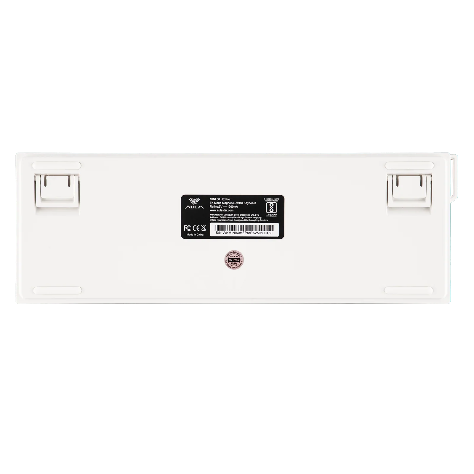 Teclado Magnetico AULA Mini60HE Pro White - Imagen 5