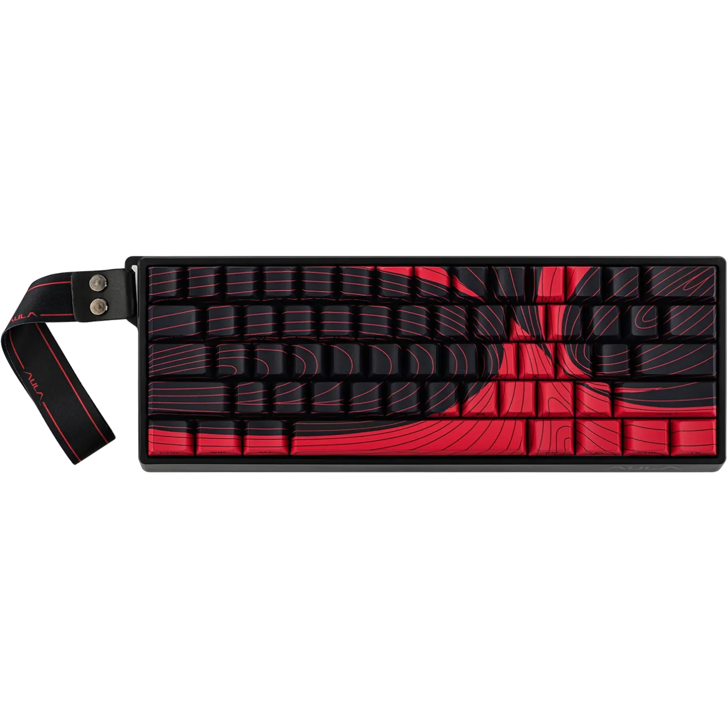 Teclado Magnetico AULA Win60HE Max Black/Red 8Hkz - Imagen 3