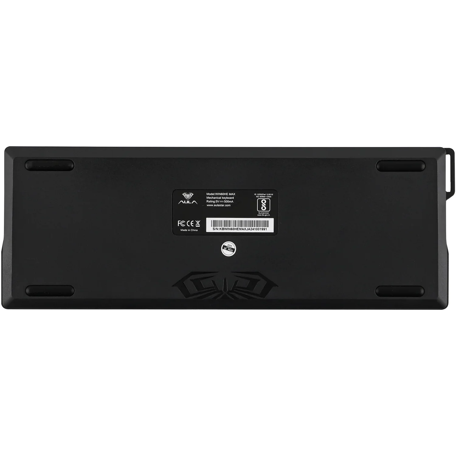 Teclado Magnetico AULA Win60HE Max Black/Red 8Hkz - Imagen 10