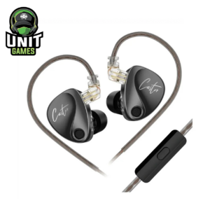 Auriculares IN EAR KZ Castor Bass Version Negro Con Microfono