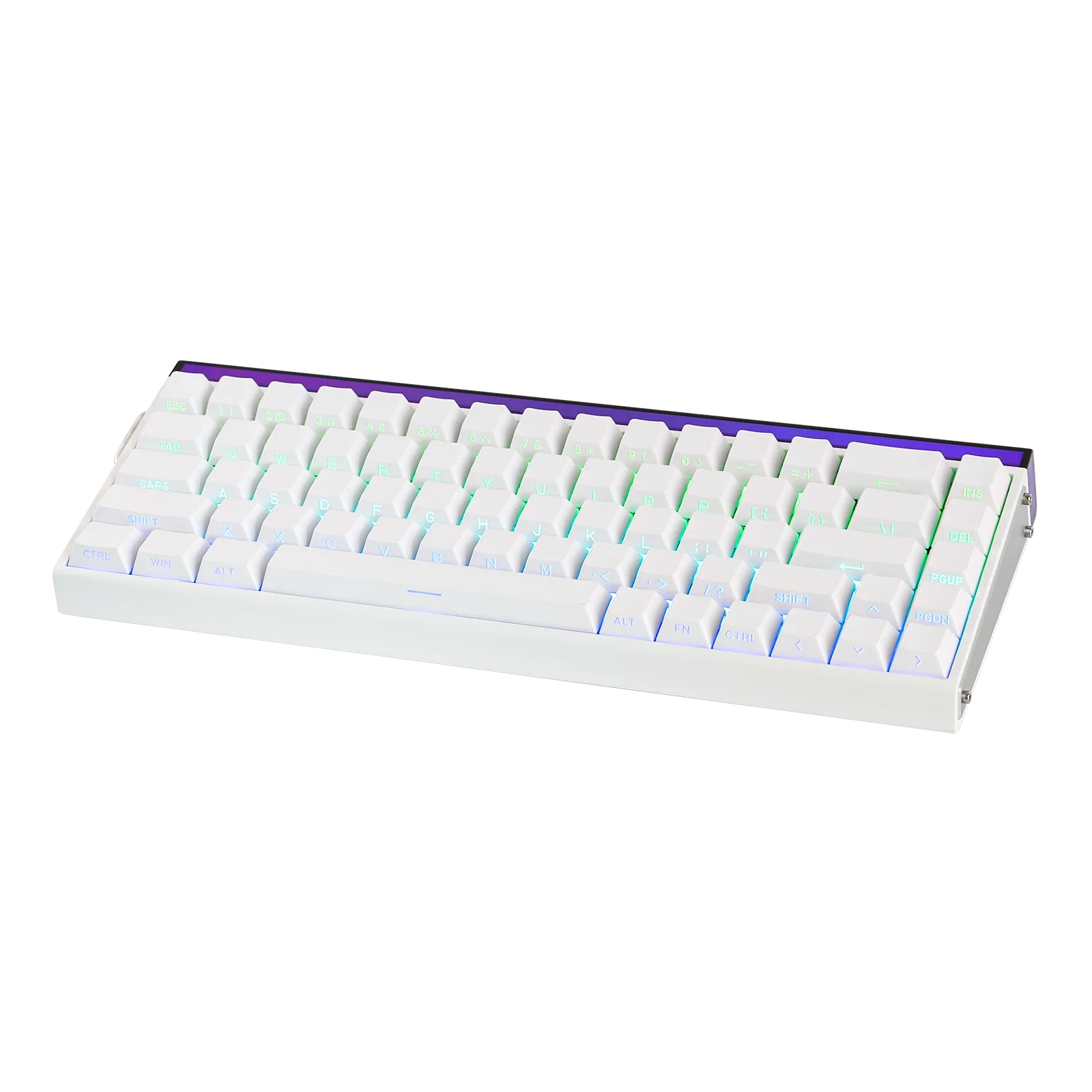 Teclado Magnetico AULA Hero 68HE White Sideprint - Imagen 4