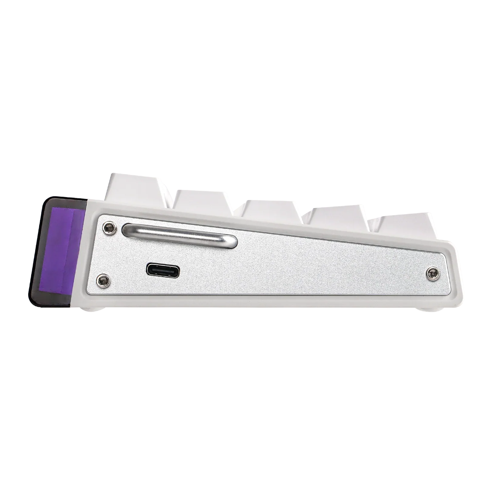 Teclado Magnetico AULA Hero 68HE White Sideprint - Imagen 5