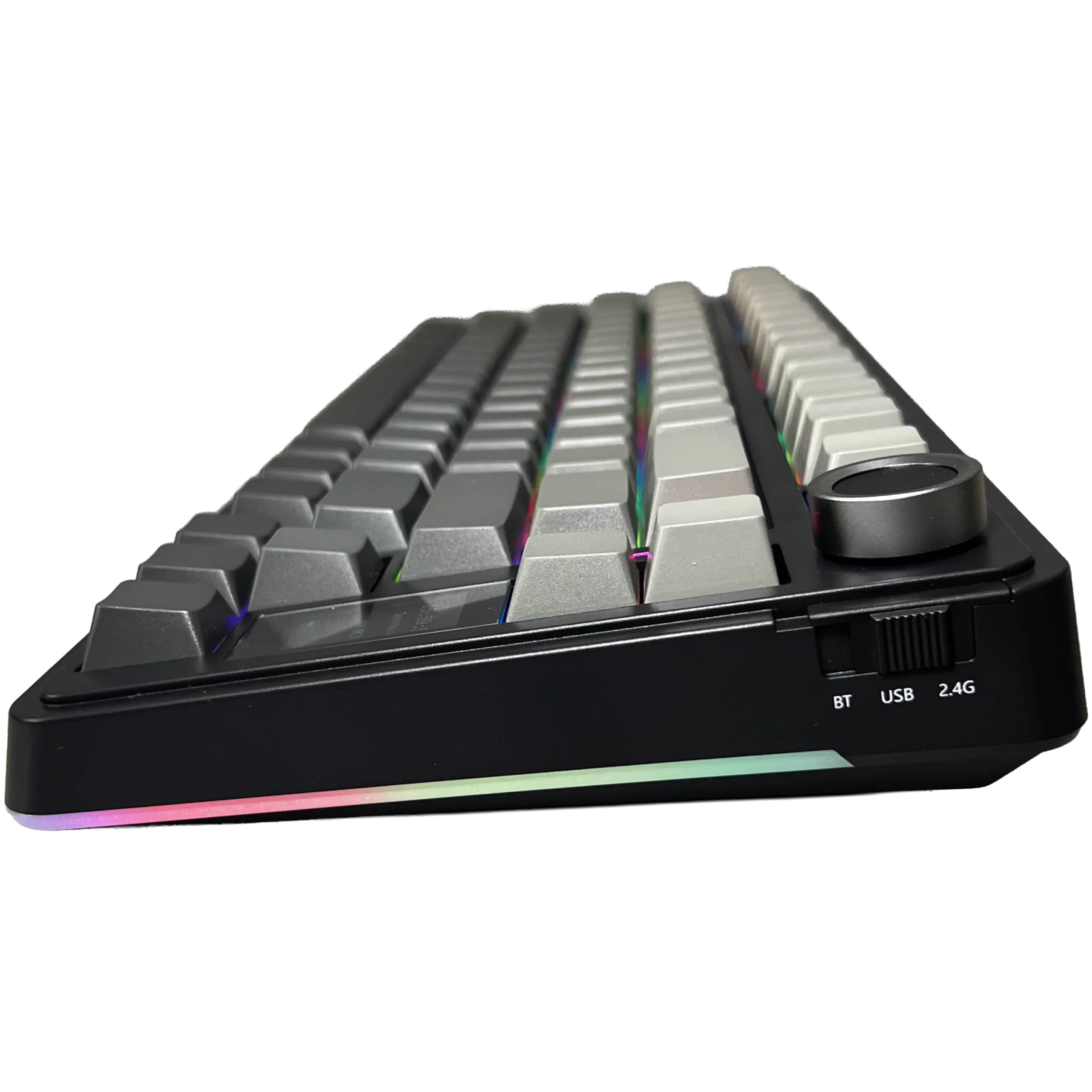 Teclado Mecanico Inalambrico AULA S75 Pro Black Degrade RGB Switch Seiya - Imagen 4
