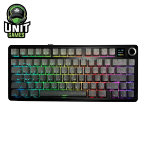 Teclado Mecanico Inalambrico AULA F75 Max Gradient Grey Contour Line