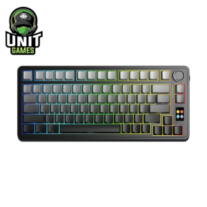 Teclado Mecanico Inalambrico AULA S75 Pro Black Degrade RGB Switch Seiya