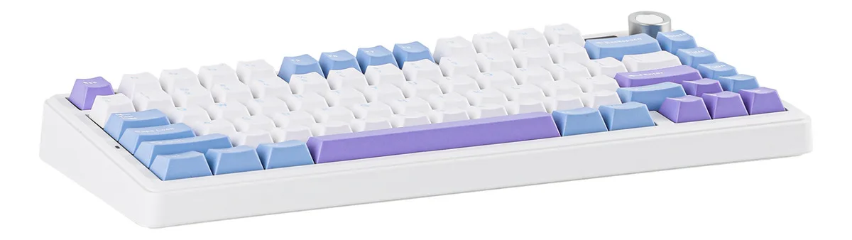 Teclado Mecanico AULA F75 Blue/White/Purple - Imagen 3