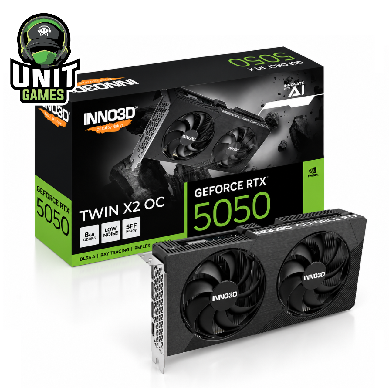 Placa de Video INNO3D RTX 5050 8GB
