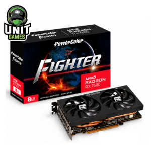 Placa de Video POWERCOLOR RX7600 Fighter 8GB