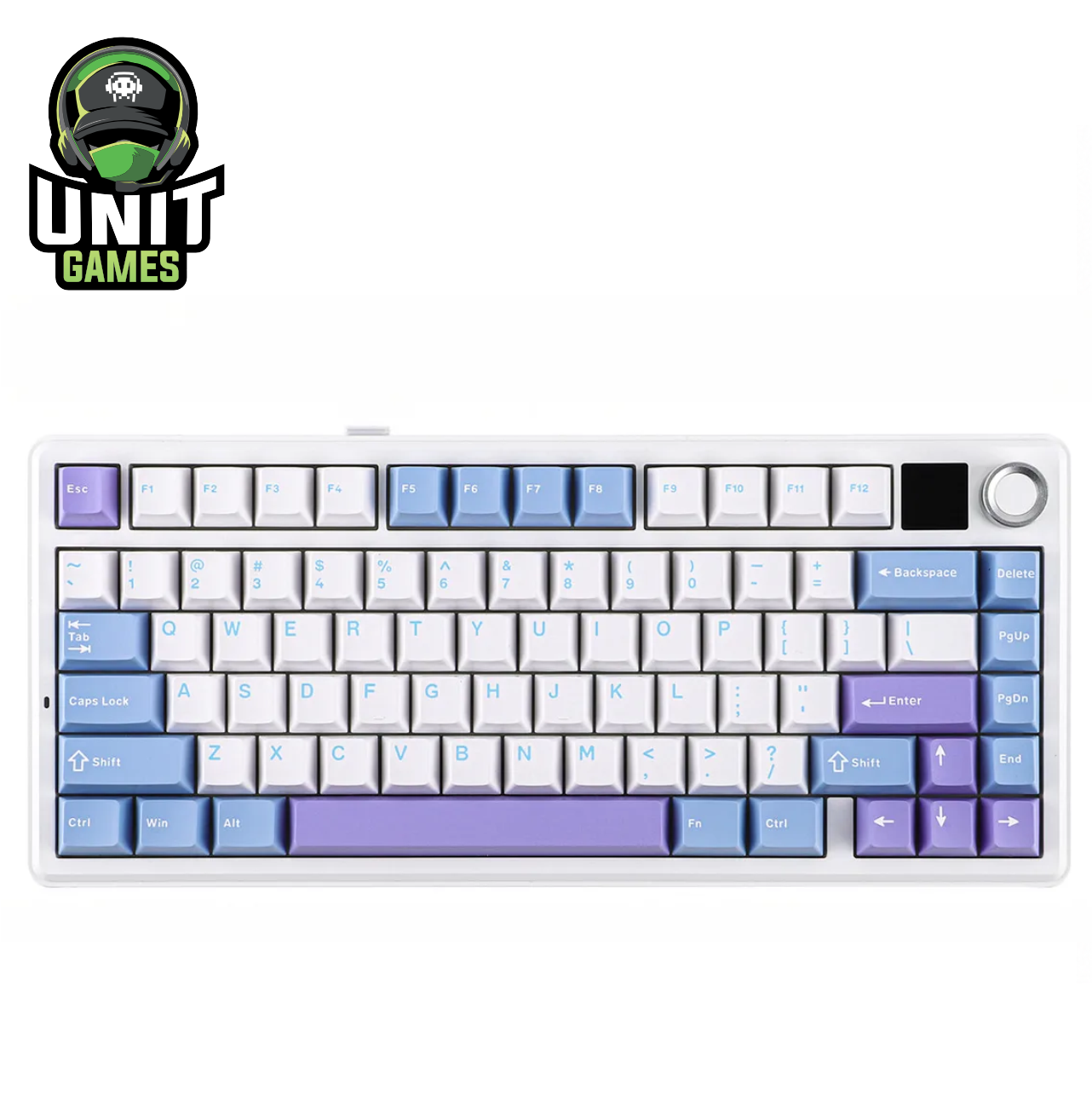 Teclado Mecanico AULA F75 Blue/White/Purple