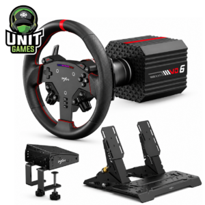Volante + Pedalera PXN Bundle VD6 GEN2+ Z9 6Nm Torque