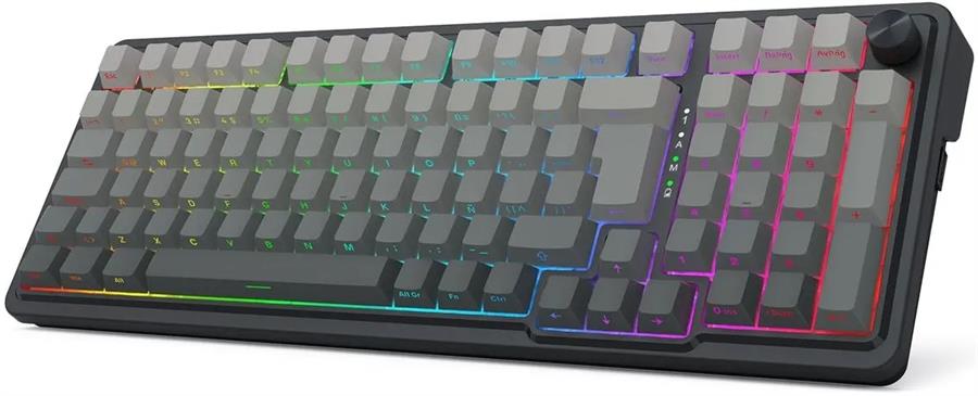 Teclado Mecanico Inalambrico REDRAGON EISA Max Grey Degrees - Imagen 2