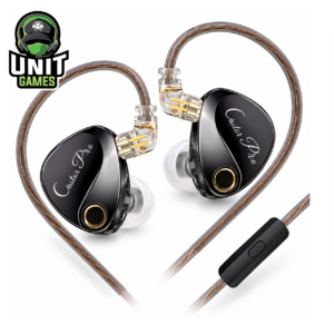 Auriculares IN EAR KZ Castor Pro Bass Version Negro Con Microfono
