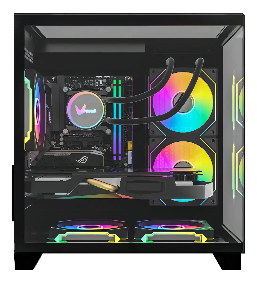 Gabinete FORMULA V Z9M Floe Black - Imagen 3
