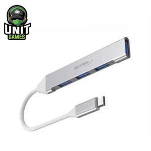 HUB NETMAK Tipo C a 4 USB 3.0 y 2.0