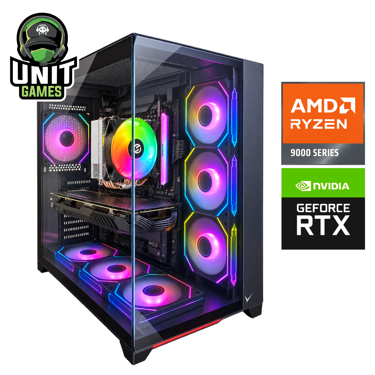 PC Gamers Ryzen 5 9600x con ASUS Turbo RTX 3070 8GB