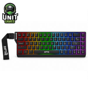 Teclado Magnetico RAPTOR Fireclaw M68 RGB Black