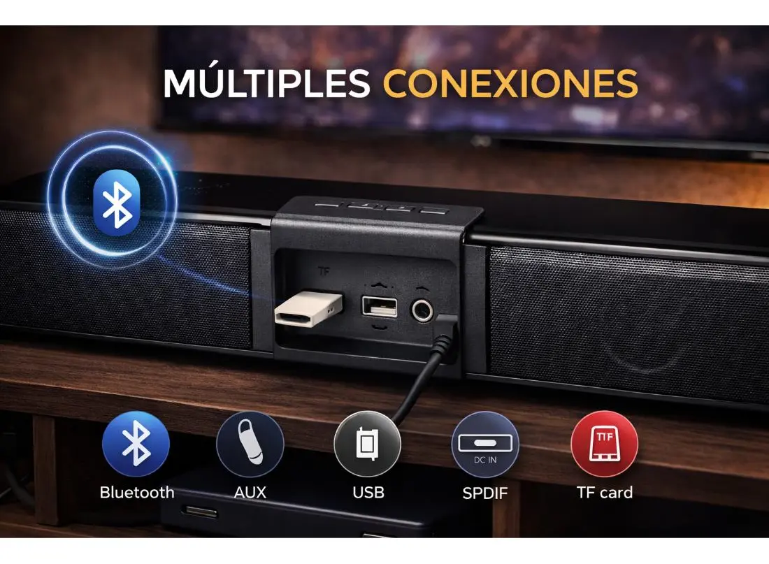 Parlante Barra de Sonido SEISA YX-N8951 Bluetooth - Imagen 3
