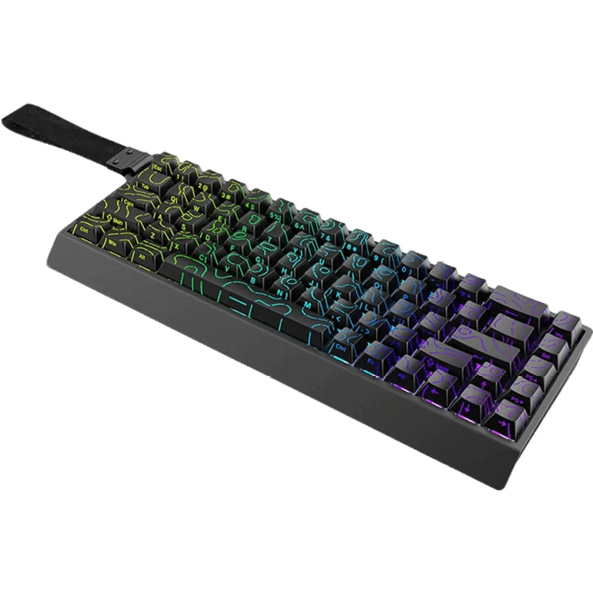 Teclado Magnetico IROK CAROTMAS Mercury68 Black - Imagen 3