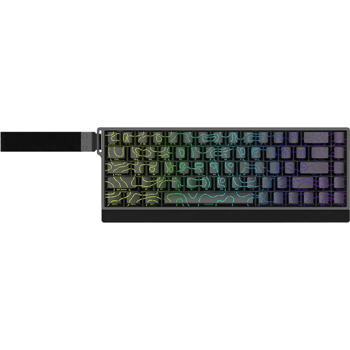 Teclado Magnetico IROK CAROTMAS Mercury68 Black - Imagen 2