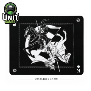 Mouse Pad ATK Knight Zodiac L Tela Black