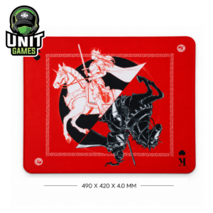 Mouse Pad ATK Knight Zodiac L Tela Red