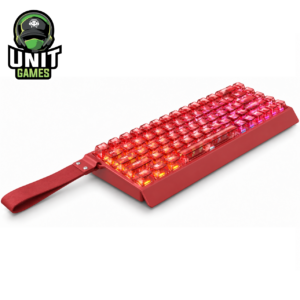 Teclado Magnetico IROK CAROTMAS Mercury68 Max Red