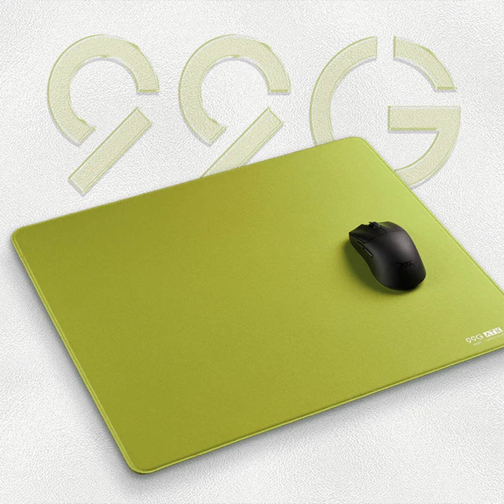 Mouse Pad ATK 99G Xsoft Air L Tela Green - Imagen 2